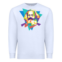 White karl marx get vintage Premium Sweatshirt - linhVisuals