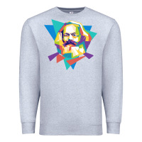 Heather Grey karl marx get vintage Premium Sweatshirt - linhVisuals