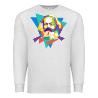 Oatmeal Heather karl marx get vintage Premium Sweatshirt - linhVisuals