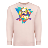 Pale Pink karl marx get vintage Premium Sweatshirt - linhVisuals