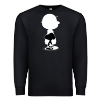 Black peanuts shadow silhouette Premium Sweatshirt - linhVisuals