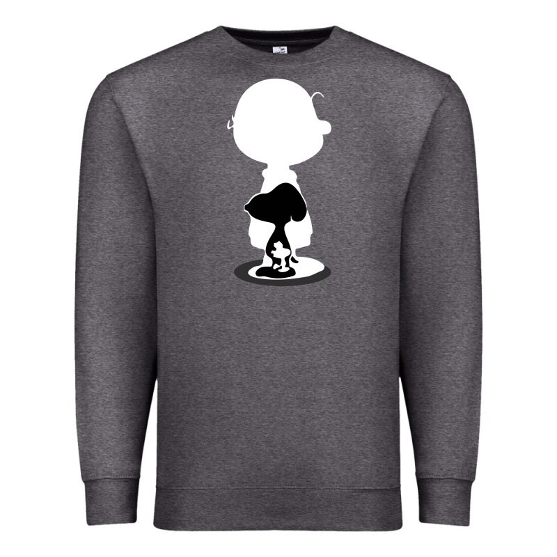 Peanuts Shadow Silhouette Premium Sweatshirt by linhVisuals | Teevron