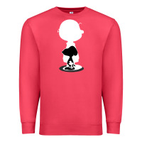 Cardinal peanuts shadow silhouette Premium Sweatshirt - linhVisuals