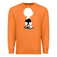 Carrot peanuts shadow silhouette Premium Sweatshirt - linhVisuals