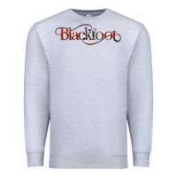 Heather Grey blackfoot Premium Sweatshirt - linhVisuals