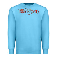 Ocean Blue blackfoot Premium Sweatshirt - linhVisuals