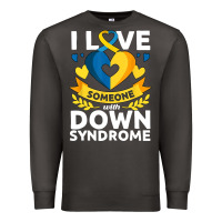Smoke down syndrome awareness month special needs love Premium Sweatshirt - linhVisuals