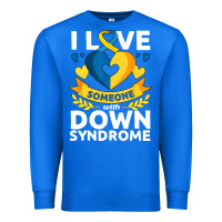 Down Syndrome Awareness Month Special Needs Love Premium Sweatshirt | Teevron