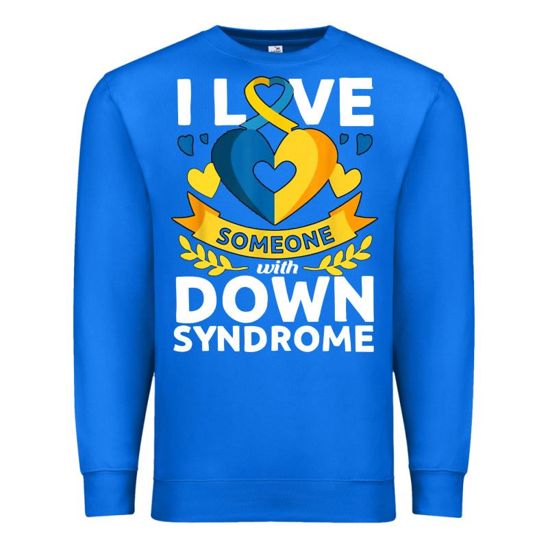 Down Syndrome Awareness Month Special Needs Love Premium Sweatshirt by linhVisuals | Teevron