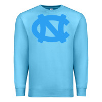 Ocean Blue north carolina Premium Sweatshirt - linhVisuals