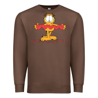 Chestnut garfiel Premium Sweatshirt - linhVisuals