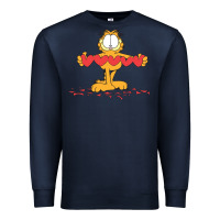 Navy garfiel Premium Sweatshirt - linhVisuals