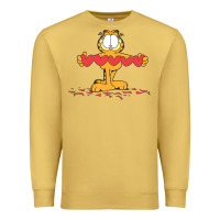 Antique Gold garfiel Premium Sweatshirt - linhVisuals