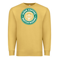 Antique Gold have coffee, watch radar new Premium Sweatshirt - linhVisuals