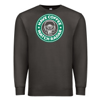 Smoke have coffee, watch radar new Premium Sweatshirt - linhVisuals