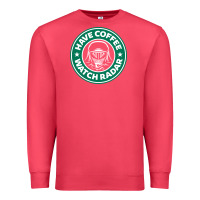 Cardinal have coffee, watch radar new Premium Sweatshirt - linhVisuals