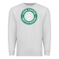 Dove Grey have coffee, watch radar new Premium Sweatshirt - linhVisuals