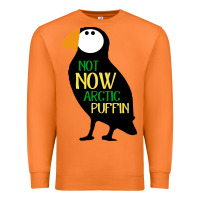 Carrot not now arctic puffin! ,  not now arctic puffin Premium Sweatshirt - linhVisuals