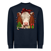 Navy Christmas Hereford Heavyweight Sweatshirt - JahusDesignShop