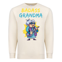 Sandshell badass grandma family mother grandma t shirt Premium Sweatshirt - linhVisuals