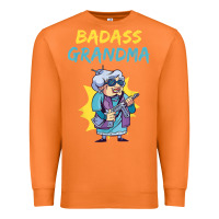 Carrot badass grandma family mother grandma t shirt Premium Sweatshirt - linhVisuals