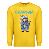 Lemon badass grandma family mother grandma t shirt Premium Sweatshirt - linhVisuals