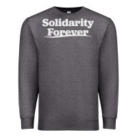 Charcoal Heather solidarity forever Premium Sweatshirt - linhVisuals