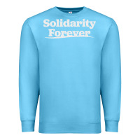 Ocean Blue solidarity forever Premium Sweatshirt - linhVisuals