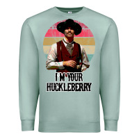 Seafoam i'm your huckleberry Premium Sweatshirt - linhVisuals