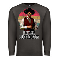 Smoke i'm your huckleberry Premium Sweatshirt - linhVisuals