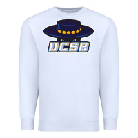 White uc santa barbara gauchos Premium Sweatshirt - linhVisuals
