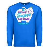 True Royal pink elephant car wash Premium Sweatshirt - linhVisuals