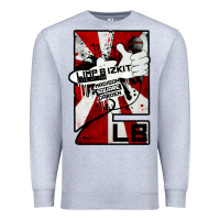 Heather Grey limp bizkit 23 Premium Sweatshirt - linhVisuals