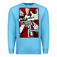 Ocean Blue limp bizkit 23 Premium Sweatshirt - linhVisuals