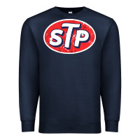Navy stp Premium Sweatshirt - linhVisuals