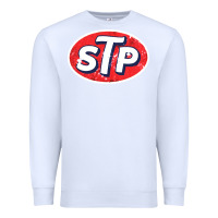 White stp Premium Sweatshirt - linhVisuals