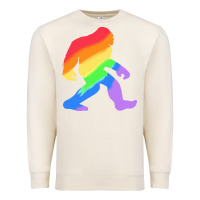 Sandshell bigfoot t  shirt rainbow bigfoot t  shirt Premium Sweatshirt - linhVisuals