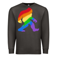 Smoke bigfoot t  shirt rainbow bigfoot t  shirt Premium Sweatshirt - linhVisuals
