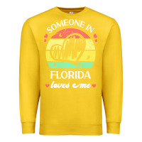 Lemon someone in florida loves me t  shirt someone in florida loves me funny Premium Sweatshirt - linhVisuals