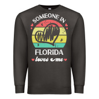 Smoke someone in florida loves me t  shirt someone in florida loves me funny Premium Sweatshirt - linhVisuals