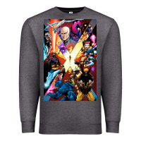 Charcoal Heather x men 3 Premium Sweatshirt - linhVisuals