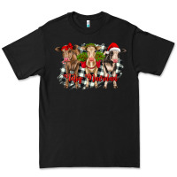 Black feliz navidad heifers front view Premium Tee - RanaPortraitStore