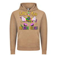 Vintage Coffee little miss mardi gras Vintage Hoodie - LillyAllenDesigns