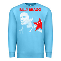 Ocean Blue billy bragg müsic Premium Sweatshirt - linhVisuals
