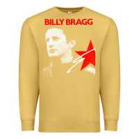 Antique Gold billy bragg müsic Premium Sweatshirt - linhVisuals