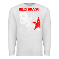 Oatmeal Heather billy bragg müsic Premium Sweatshirt - linhVisuals