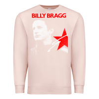 Pale Pink billy bragg müsic Premium Sweatshirt - linhVisuals