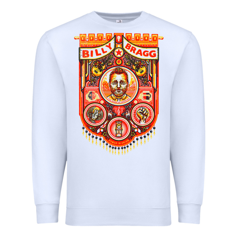 Billy Bragg Müsic Premium Sweatshirt by linhVisuals | Teevron