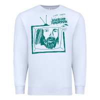 White chet faker müsic Premium Sweatshirt - linhVisuals