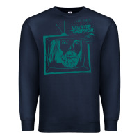 Navy chet faker müsic Premium Sweatshirt - linhVisuals
